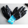 Polyester Shell Nitrile Coated Saftey Work Gloves (N2405)